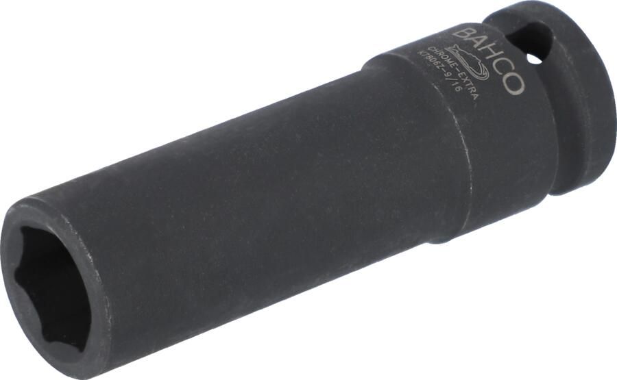 Bahco Slagdop 1 2" | lang | zeskant | gefosfateerd | 1-5 16" retailverpakking SBK7806Z-1.5 16