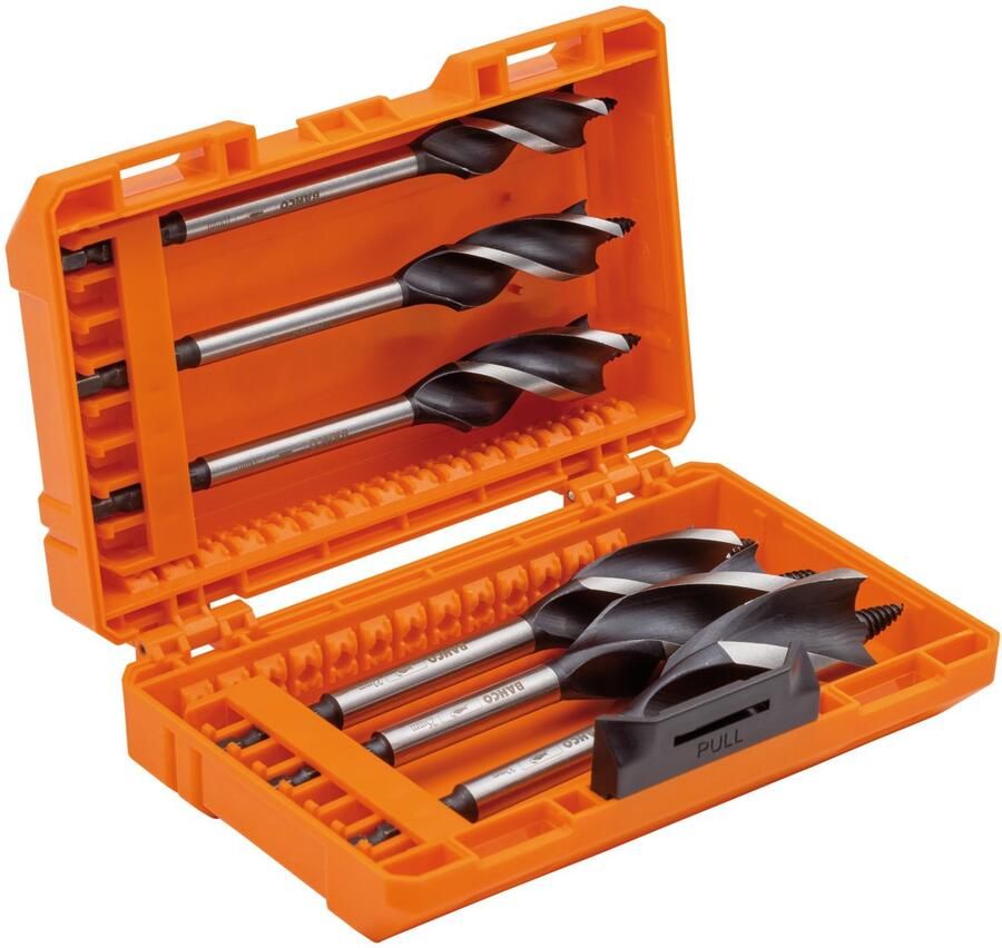 Bahco Spiraalborenset | speedcut | voor hout 6-delig 9656-SET-6