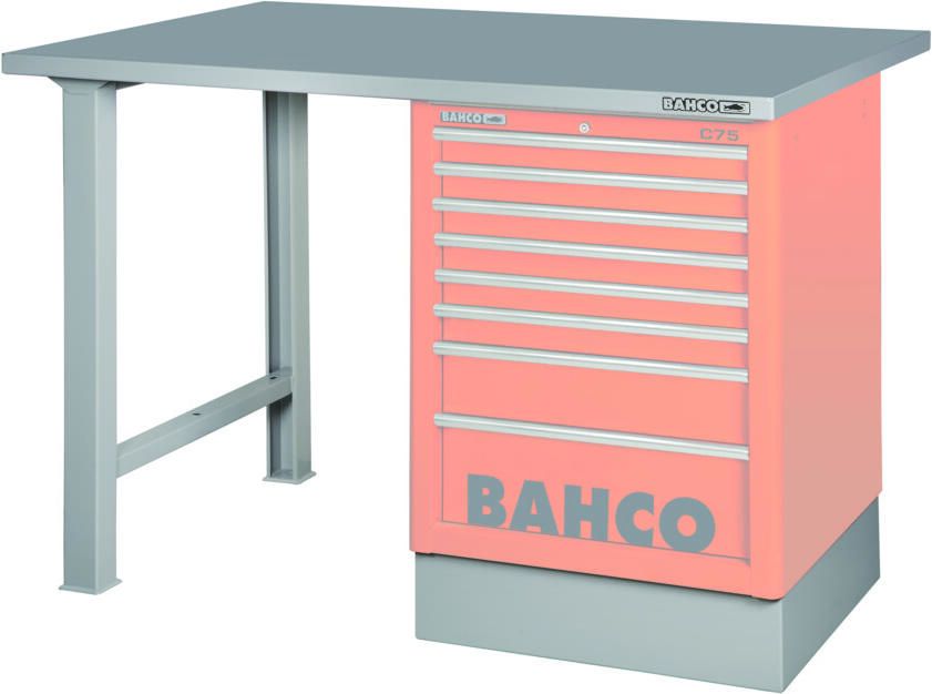 Bahco Stalen top kit ombouw voor werkbank 1475K 1500 mm x 750 mm x 1030 mm 1495KWB15TS