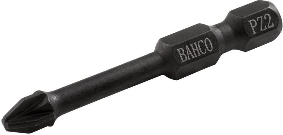 Bahco Torsiebit 1 4" | heavy-duty | voor Pozidriv schroeven | PZ3 x 50 mm retailverpakking 66IM 50PZ3-2P