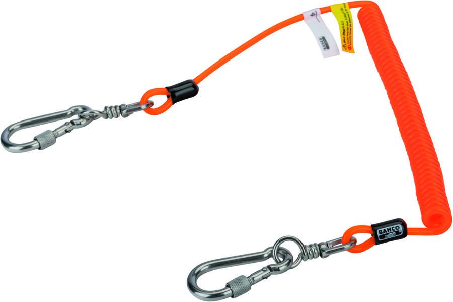 Bahco Veiligheidskoord | met draaibare karabijnhaak | 2 kg | 2 m volgens DROPS best practices 439000002