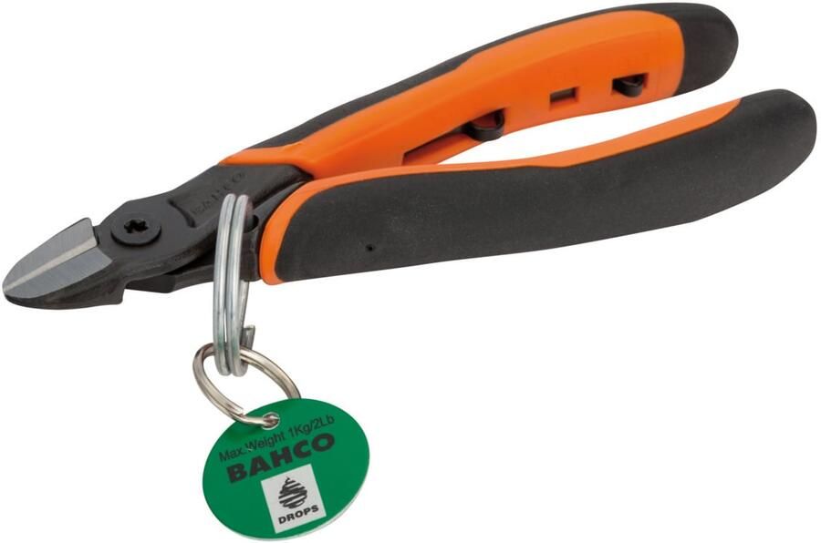 Bahco Zijsnijtang ERGO™ | met veiligheidsring | tweecomponentengreep | gefosfateerd | gecoat | 180 mm TAH2101G-180C