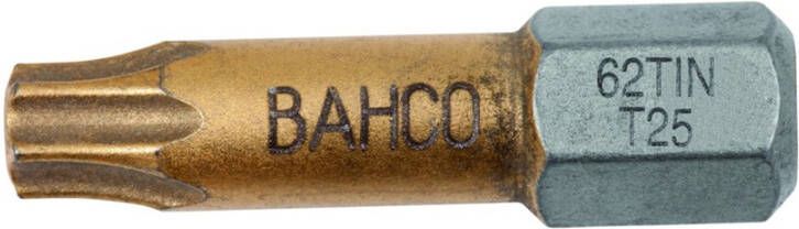 Bahco bit t25 25mm 1 4" dr tin | 62TIN T25