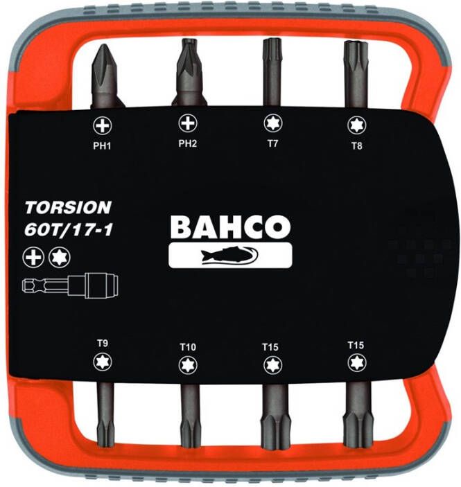 Bahco bits set 17pcs torsion | 60T 17-1