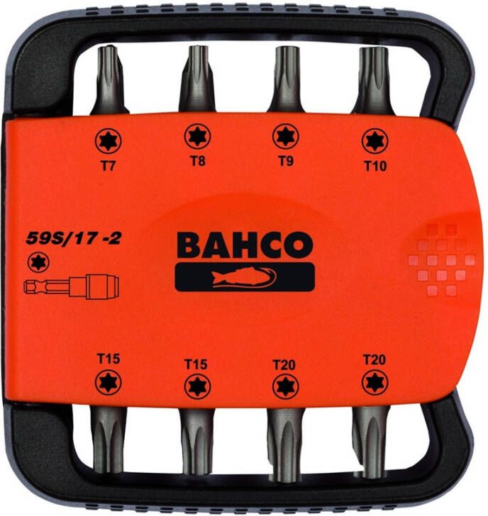 Bahco bits set 17pcs torx | 59S 17-2