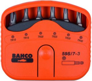 Bahco bits set 7pcs tr10-tr40 | 59S 7-3