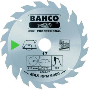 Bahco cirkelzaagblad hardmetalen tanden | 8501-23