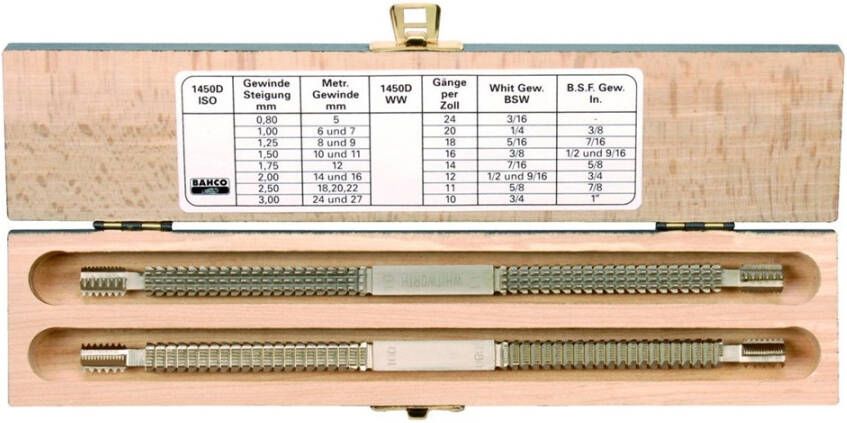 Bahco draadvijlenset | 1450D 2