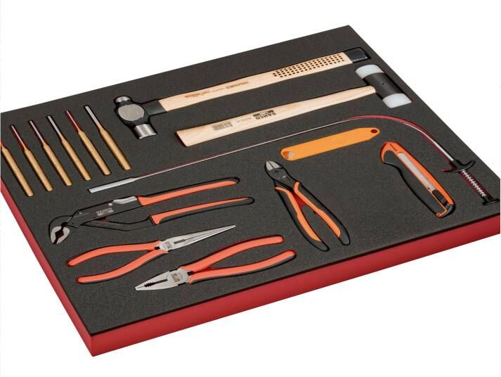 Bahco Foaminlay Fit&Go 3 3 met tangen slaggereedschap snijgereedschap 15-delig FF1A185