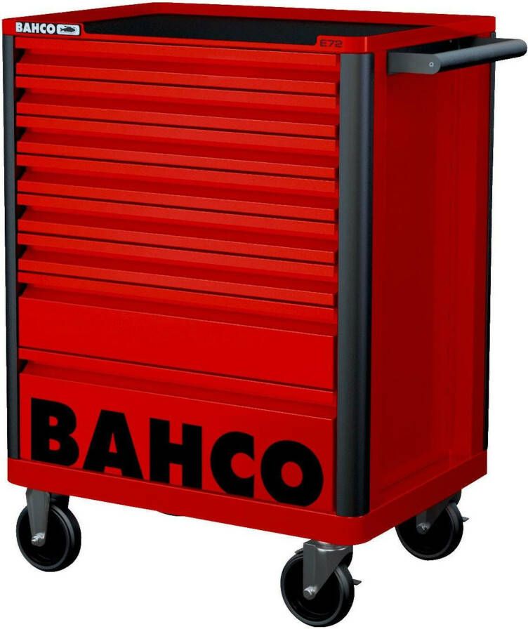 Bahco Gereedschapswagen E72 26" met 8 lades rood | 693 mm x 510 mm x 955 mm 1472K8RED