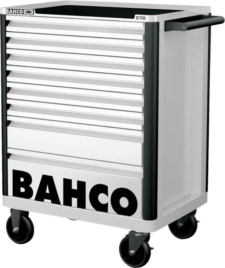 Bahco Gereedschapswagen E72 26" met 8 lades wit 693 mm x 510 mm x 955 mm 1472K8WHITE