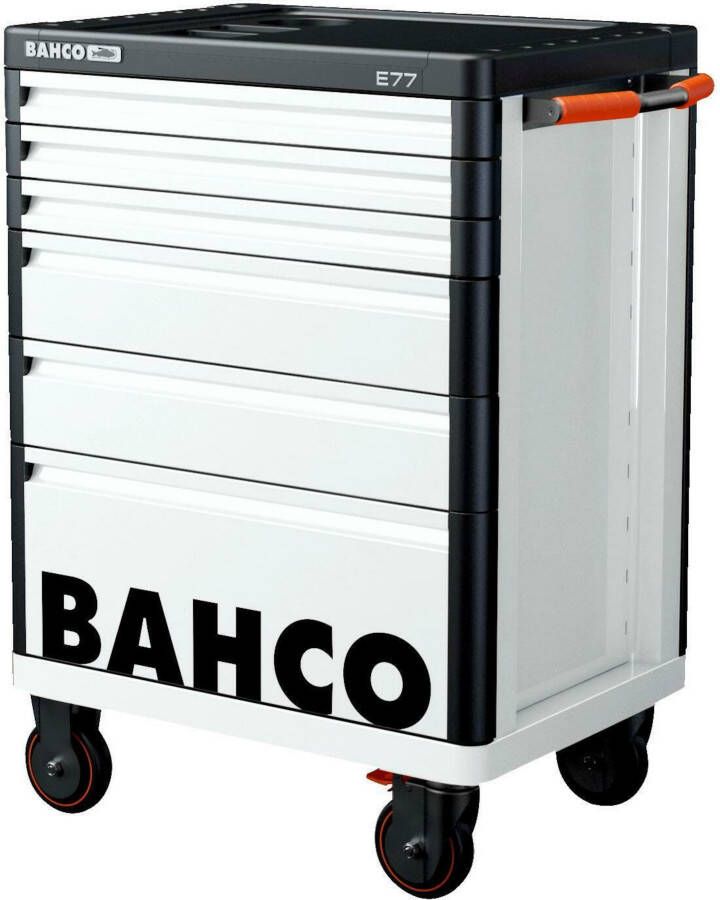 Bahco Gereedschapswagen &apos;Premium&apos; E77 26" met 6 lades  wit 693 mm x 510 mm x 965 mm 1477K6WHITE