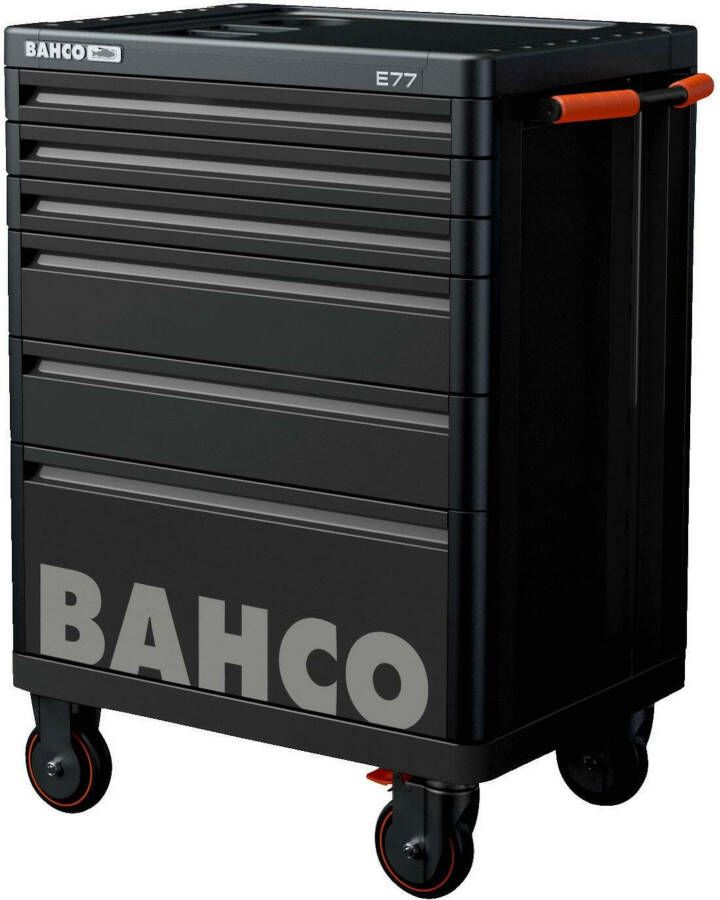 Bahco Gereedschapswagen &apos;Premium&apos; E77 26" met 6 lades zwart | 693 mm x 510 mm x 965 mm 1477K6BLACK