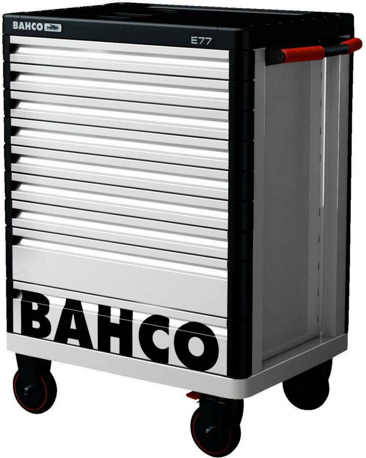 Bahco Gereedschapswagen &apos;Premium&apos; E77 26" met 9 lades wit 693 mm x 510 mm x 965 mm 1477K9WHITE