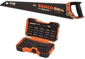 Bahco Handzaag superior + bitset | 100 delig | 2600-22-59 S100BC