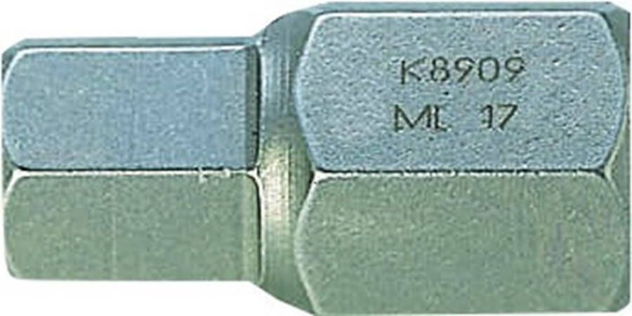 Bahco krachtbit 1 inbus 17 mm | K8909ML-17