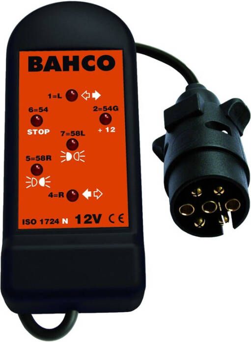 Bahco stopcontacttester 12v 7 pin | BELT127