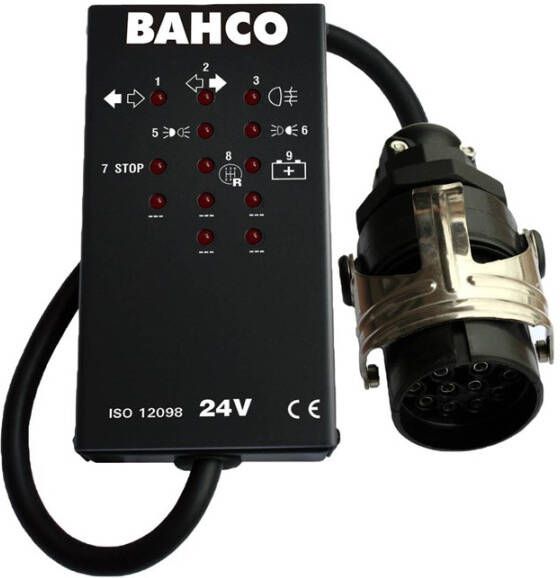Bahco stopcontacttester 24v 15 pin | BELT2415