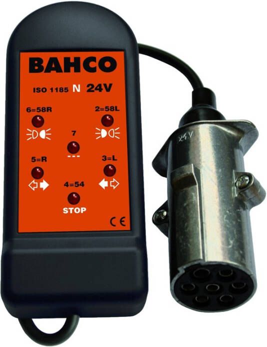 Bahco stopcontacttester 24v 7 pin inch n | BELT247N