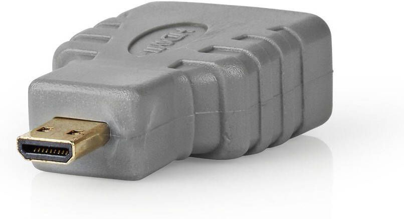 Bandridge HDMI-Adapter | HDMI-Micro-Connector naar HDMI Female | Grijs | 1 stuks BVP130