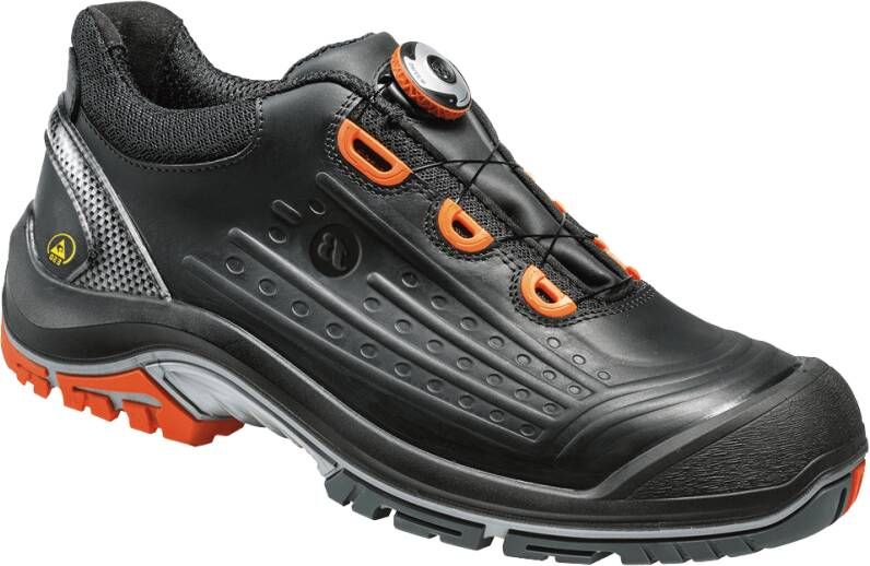 Bata Werkschoen Tronic Laag S3 BOA | Zwart Oranje | 00.017.024.45