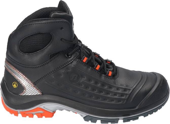 Bata Werkschoen Vector Hoog S3 + KN | Zwart Oranje | 00.017.026.46