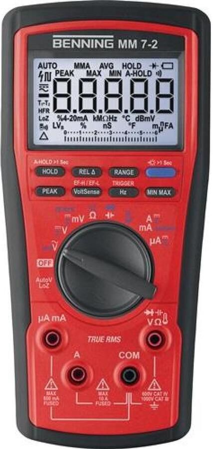 Benning 4000828962 Multimeter MM 7-2 1000V 4000828962