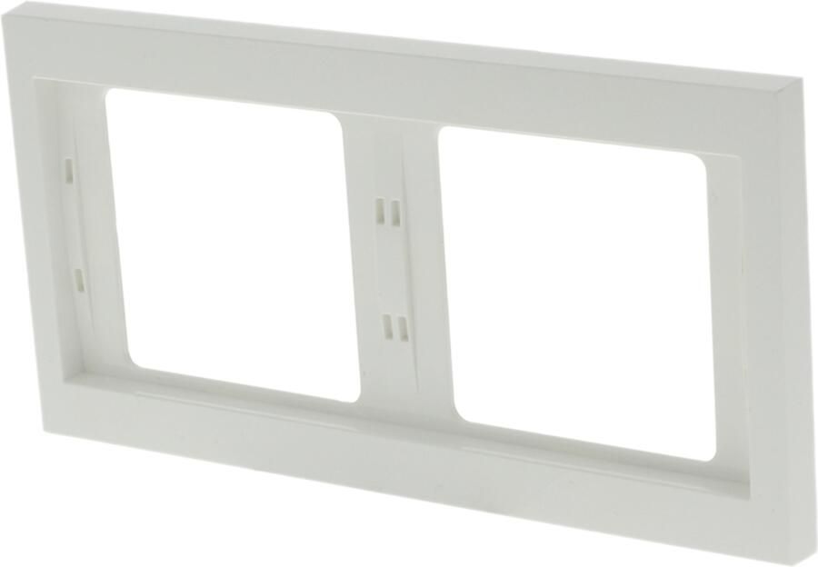Berker K1 Afdekraam | Inbouw | 2-voudig | Polarwit 66.021.22