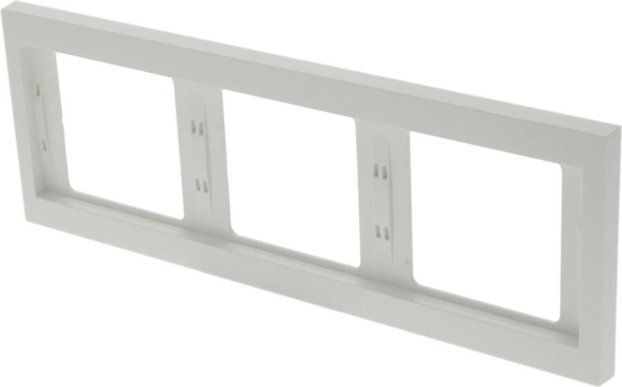 Berker K1 Afdekraam | Inbouw | 3-voudig | Polarwit 66.021.24