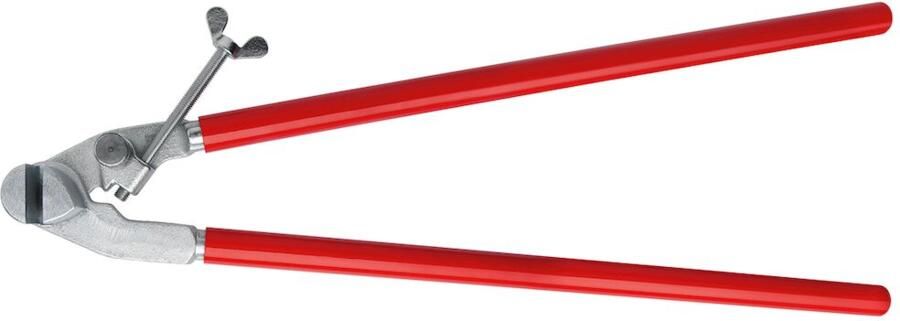 Bessey Gootsteunbuigtang | L.680 mm sleuf-B.10 mm gewicht 3 15 kg | temperijzer-kop | v. gootijzers tot 40x6 mm | 1 stuk D396 - Foto 2