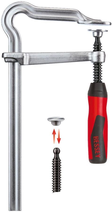 Bessey OMEGA lijmtang GMZ-2K 250 120 GM25Z2K - Foto 2