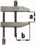 Bessey Parallelschroefklem PA spanwijdte 36 mm werkbereik 19 mm - Thumbnail 1