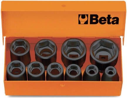 Beta 10-delig set 3 8”slagdoppen 710 C10 007100910