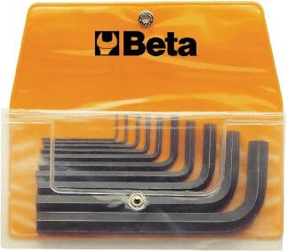 Beta 11 -delig set zeskant stiftsleutels (art. 96AS) in etui 96AS B11 000960749
