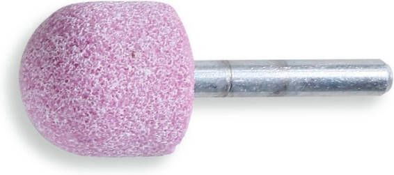 Beta 11125 25X25 Stiftslijpsteen | roze korund slijpkorrel | keramische binding | ronde cilinder vorm | 25 stuks 111250025