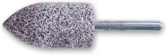 Beta 11145 20X30 Stiftslijpsteen | grijs roze korund slijpkorrel | keramische binding | spitsboogvorm vorm | 25 stuks 111450020