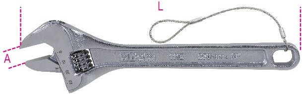 Beta 111E-Hs 300-Verstelbare Moersleutel 001114130