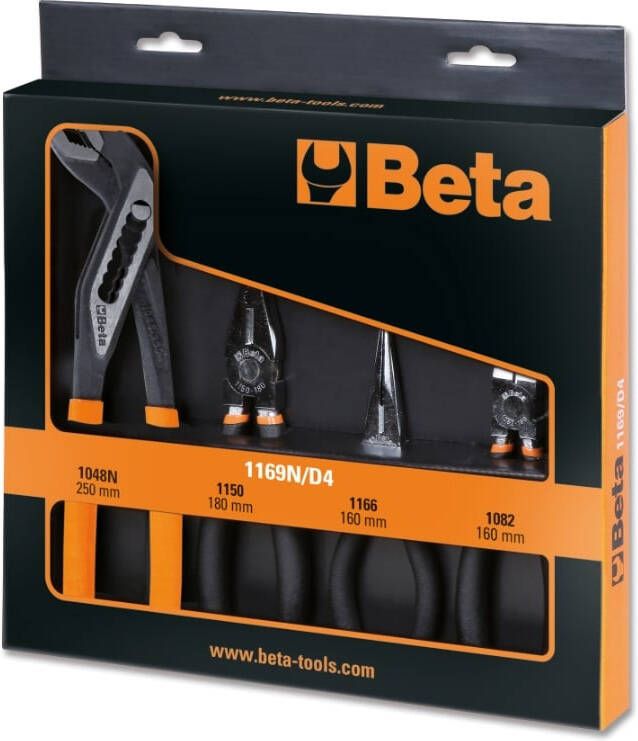 Beta 1169N D4 Tangenset | 4-delig 011690024