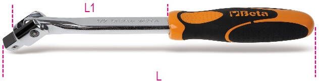 Beta 1 2” handgreep met kniegewricht 920 35A 009200846