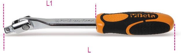 Beta 1 4” handgreep met kniegewricht 900 35A 009000840