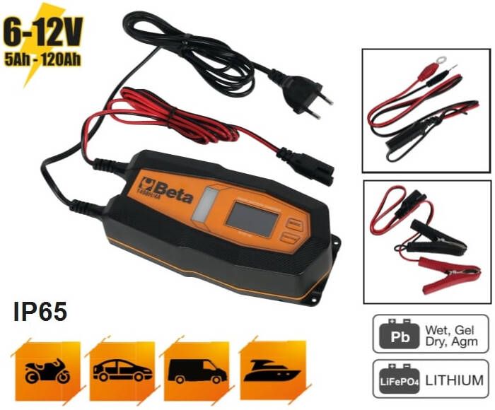Beta 1498H 4A Elektronische Acculader 6-12V 014980204
