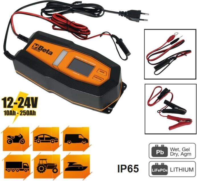 Beta 1498H 8A Elektronische Acculader 12-24V 014980208