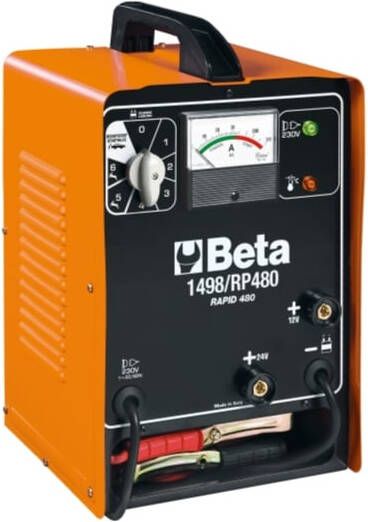 Beta 1498 Rp480 Starthulp en Acculader 12 24V 014980751
