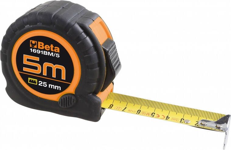 Beta 1691BM 5 Rolbandmaat | 25 mm | 5 Meter 016910205