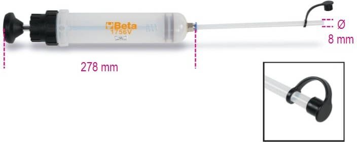 Beta 1756V Oliespuit 200 ml 017560504
