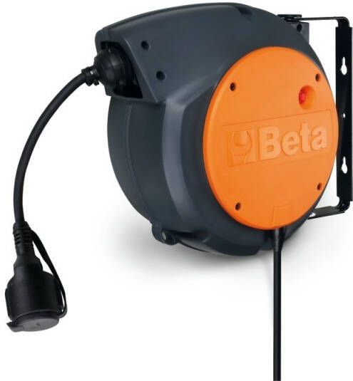 Beta 1844 15-H05 SCK Automatische kabelhaspel | met 3Gx1 5 mm² kabel en SCHUKO type stopcontact 018440316