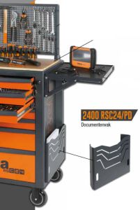 Beta 2400 RSC24 PD | Documentenvak voor RSC24 gereedschapswagen | Zwart 024004908