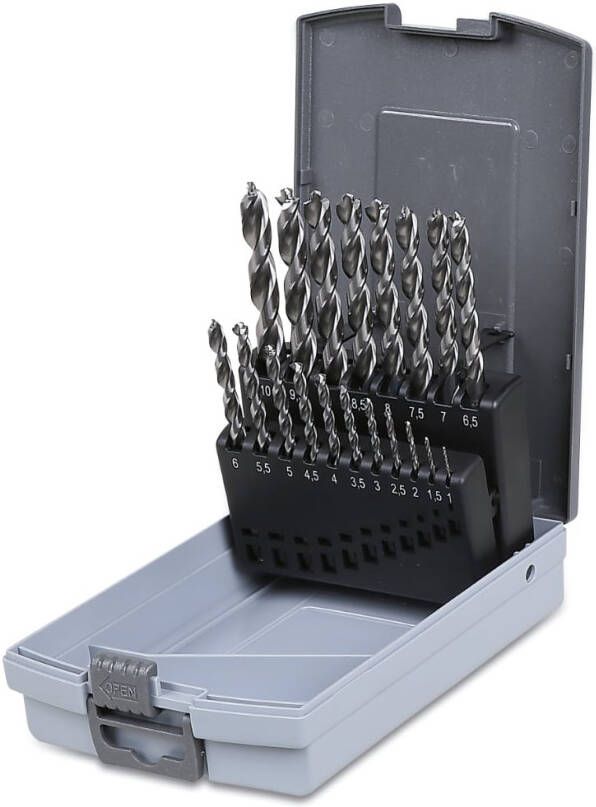 Beta 416P Sp19 Set Spiraalboren Cilindrisch | 19-delig 004160469