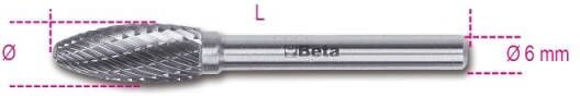 Beta 426MD OG16 Hardmetalen frezen 004260557