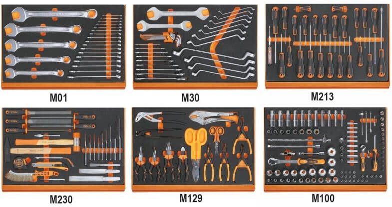 Beta 5988Vu M Assortiment | 214 gereedschappen 059880356